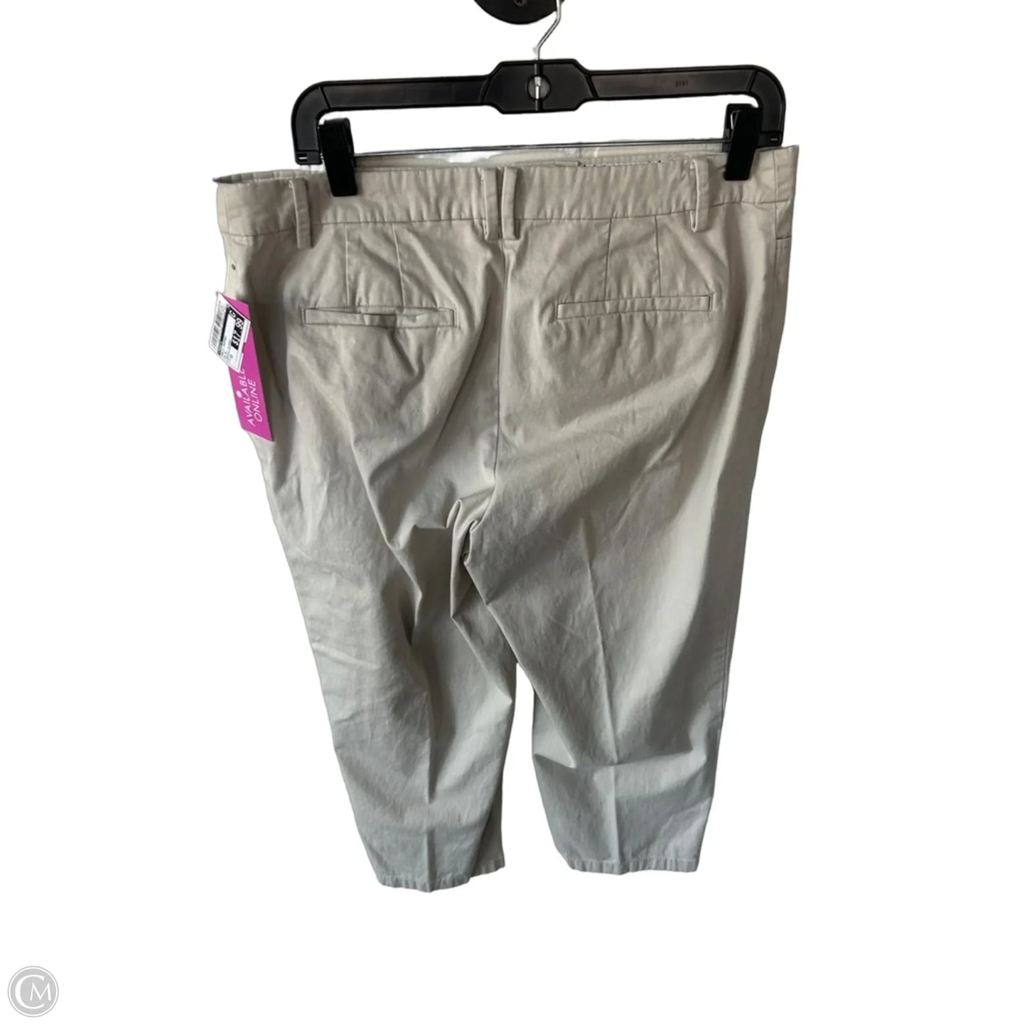 Pants Cropped By Talbots In Beige, Size: 10