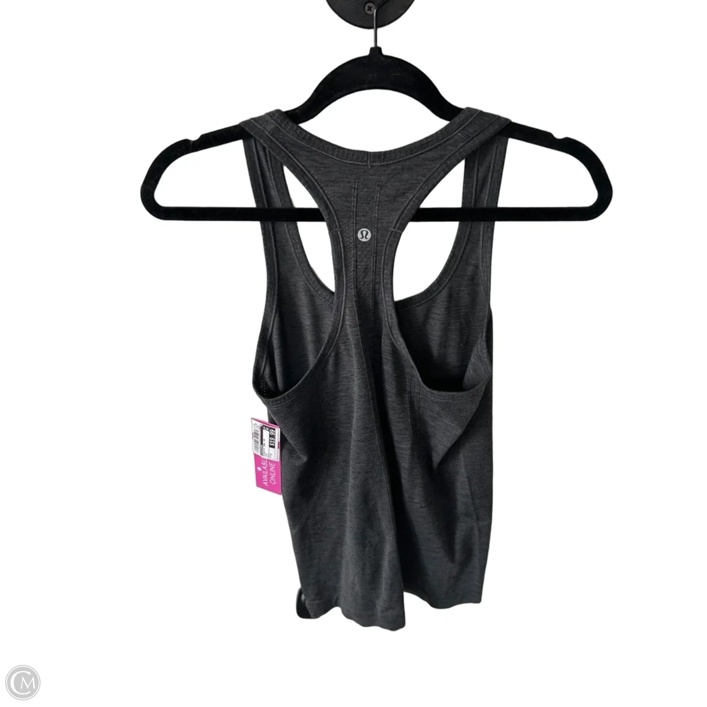 Athletic Tank Top By Lululemon In Grey, Size: S