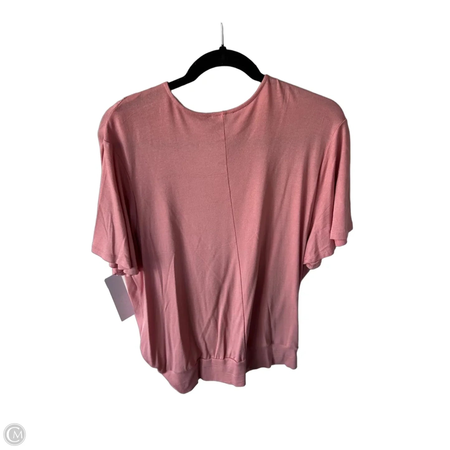 Top Short Sleeve By Lane Bryant In Pink, Size: 1x
