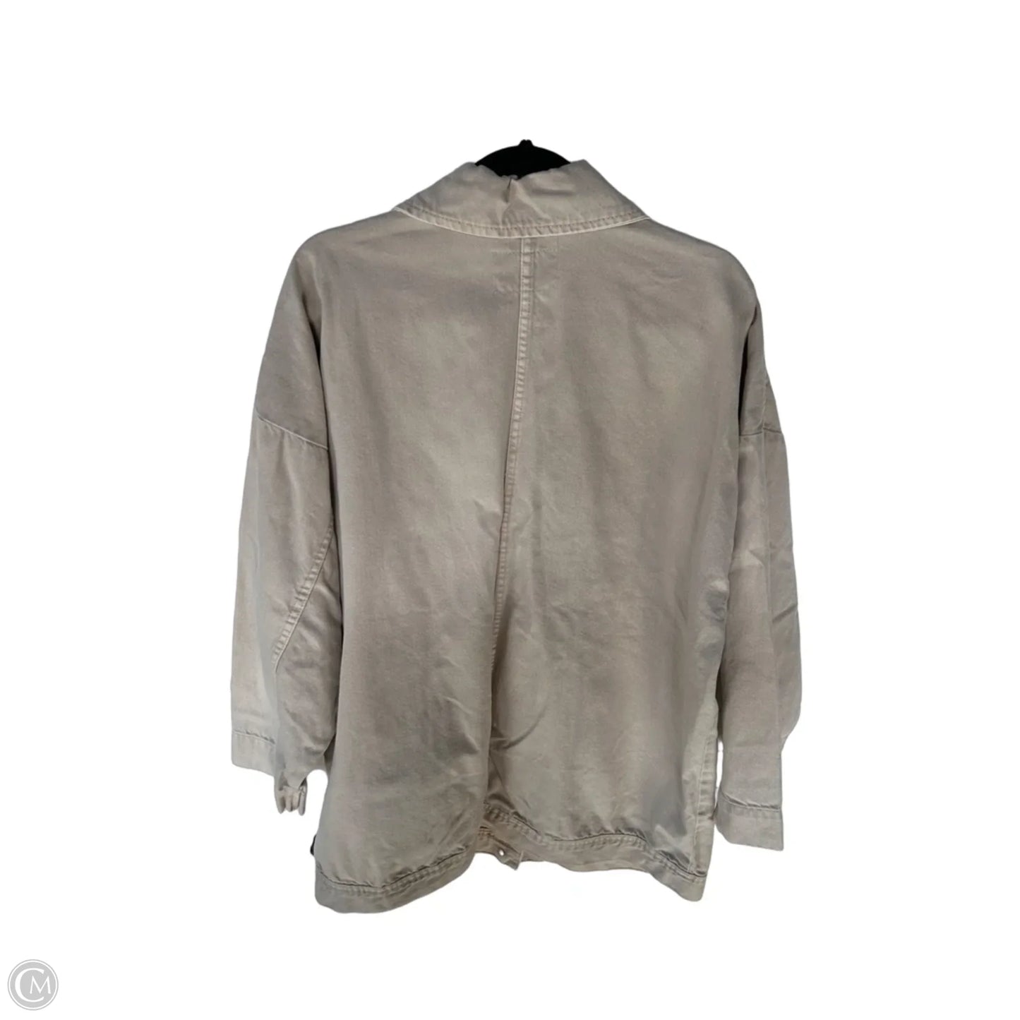 Jacket Denim By We The Free In Cream Denim, Size: Xl