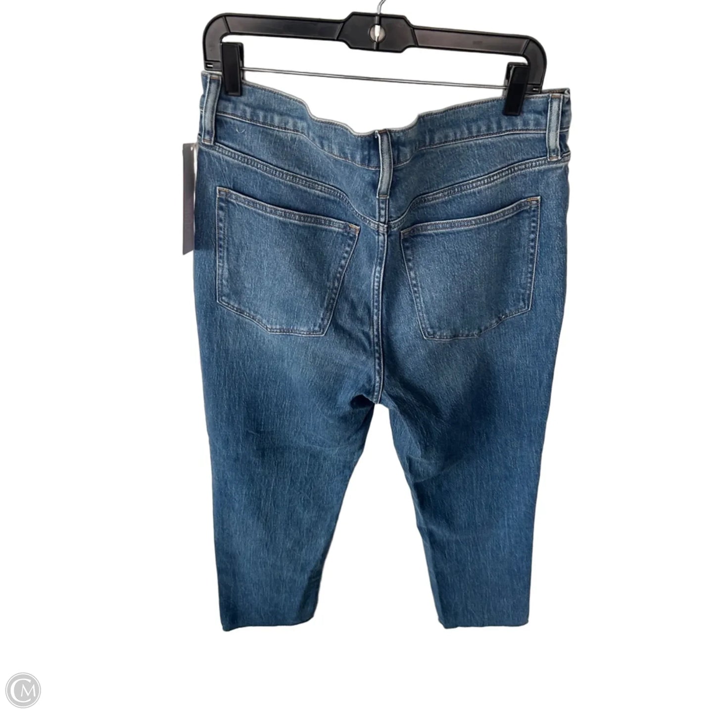 Jeans Straight By J. Crew In Blue Denim, Size: 12