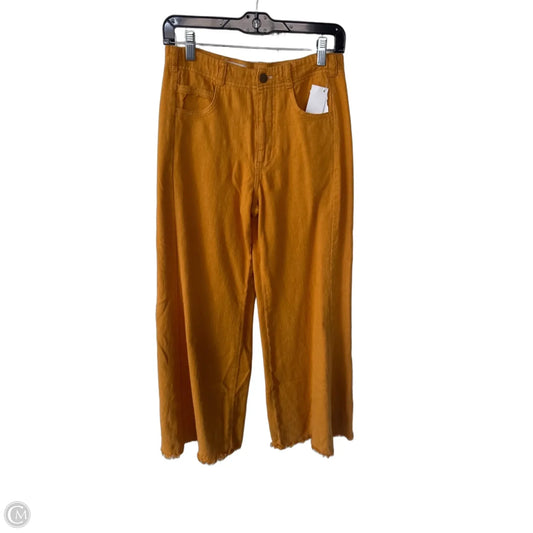 Pants Wide Leg By Pilcro In Yellow, Size: 2