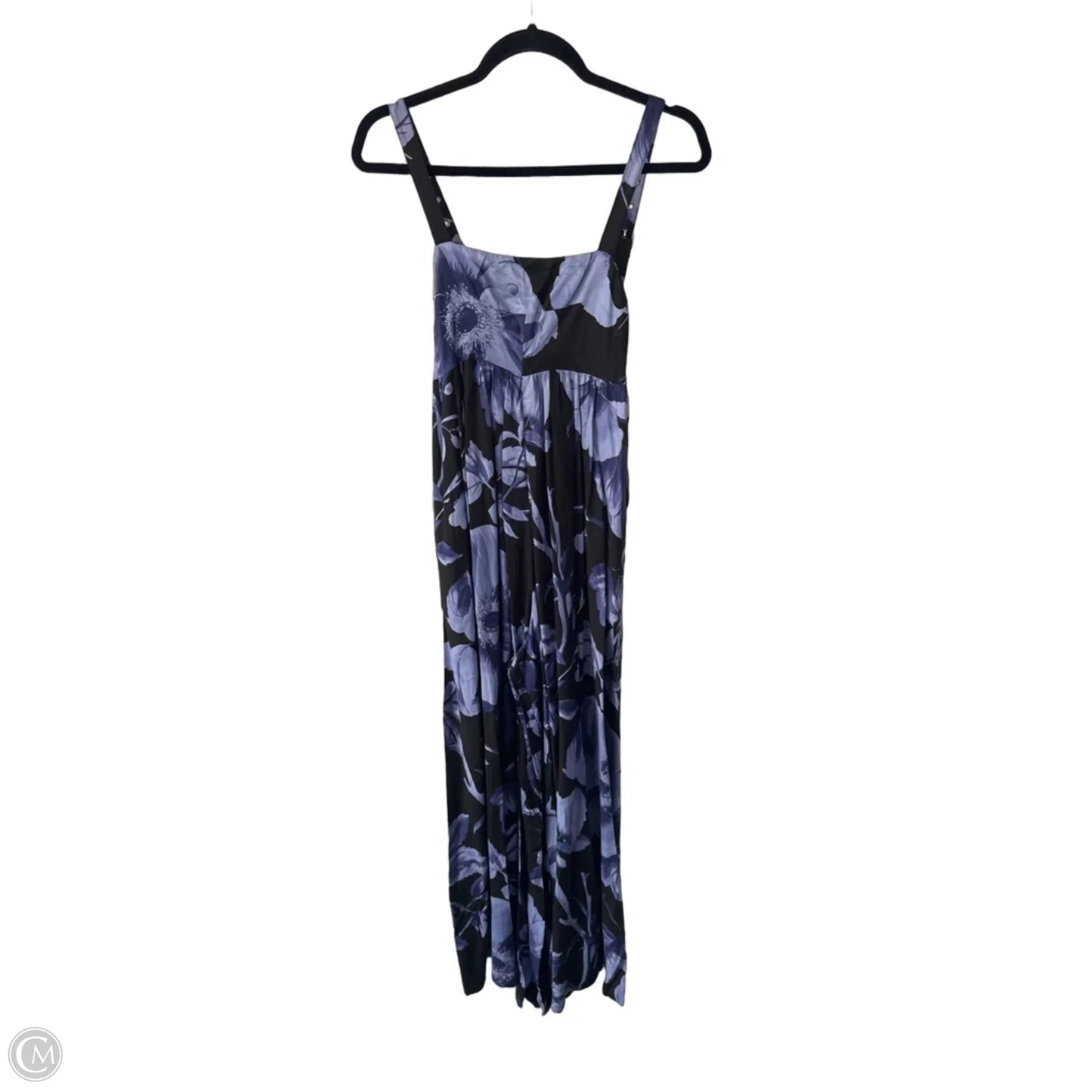 Jumpsuit By Maeve In Black & Blue, Size: Xxs