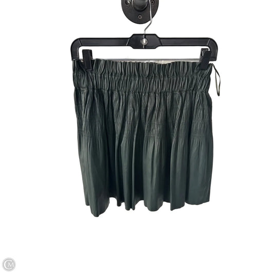 Skirt Mini & Short By 7 For All Mankind In Green, Size: 4