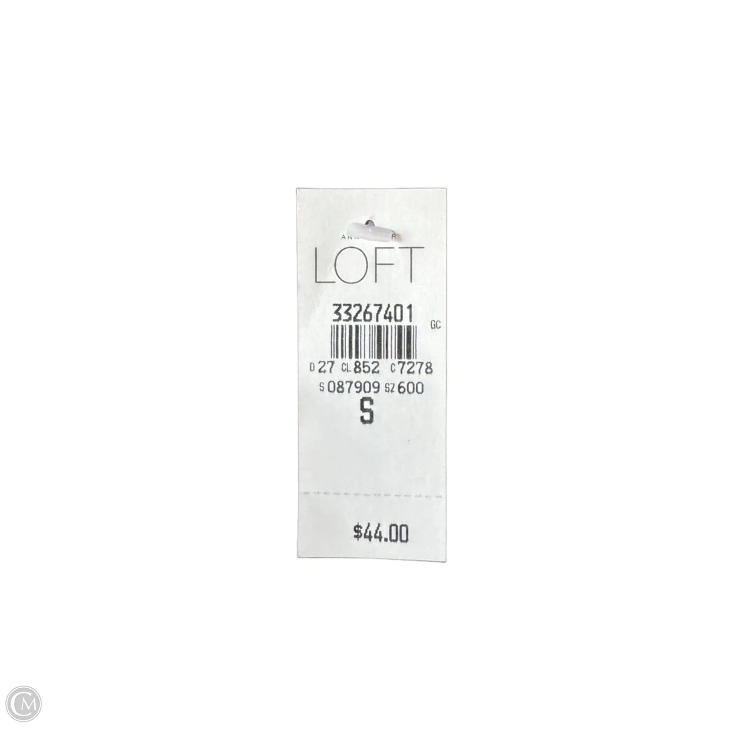 Top Sleeveless By Loft In Brown, Size: S
