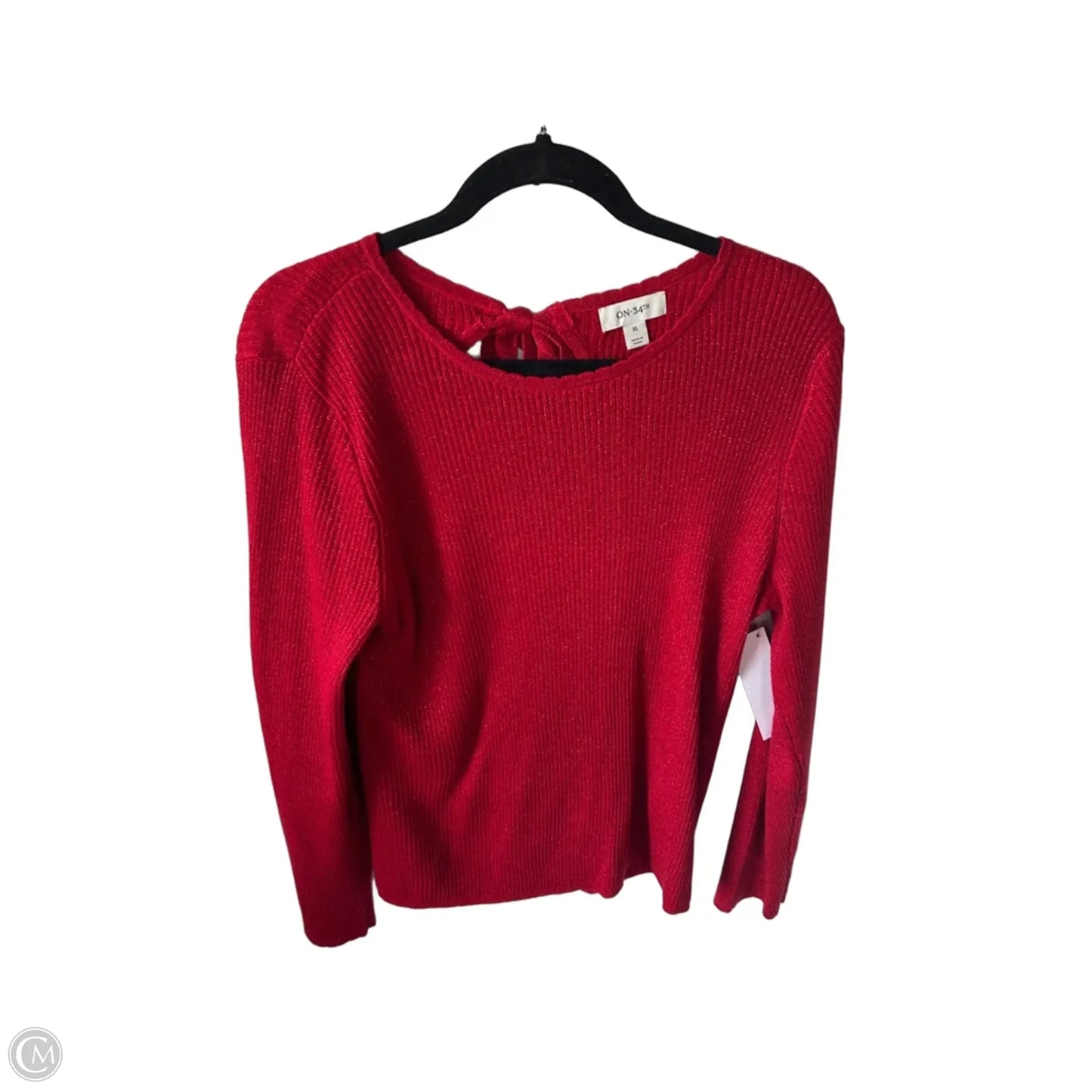 Sweater By On 34th In Red, Size: Xl