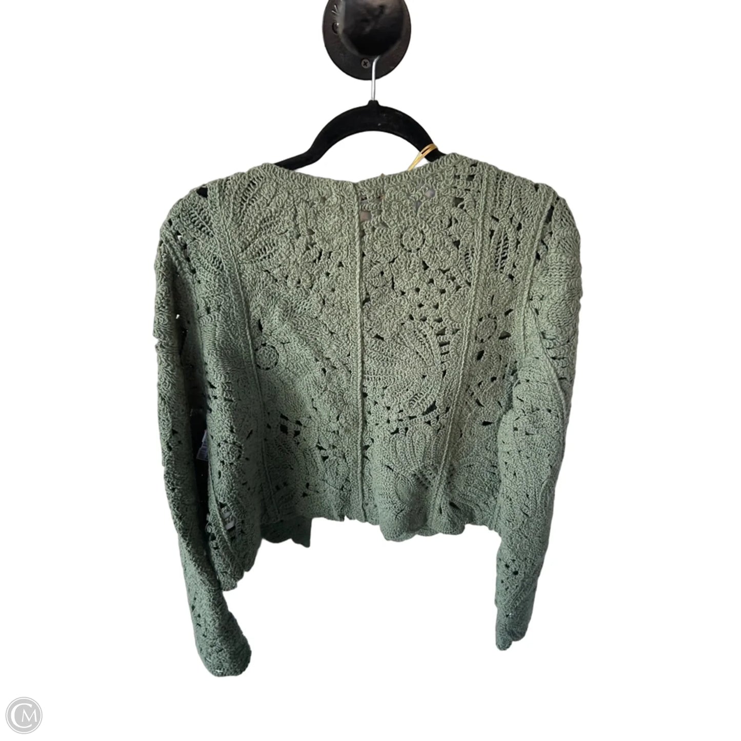 Sweater Cardigan By House Of Harlow In Green, Size: Xs
