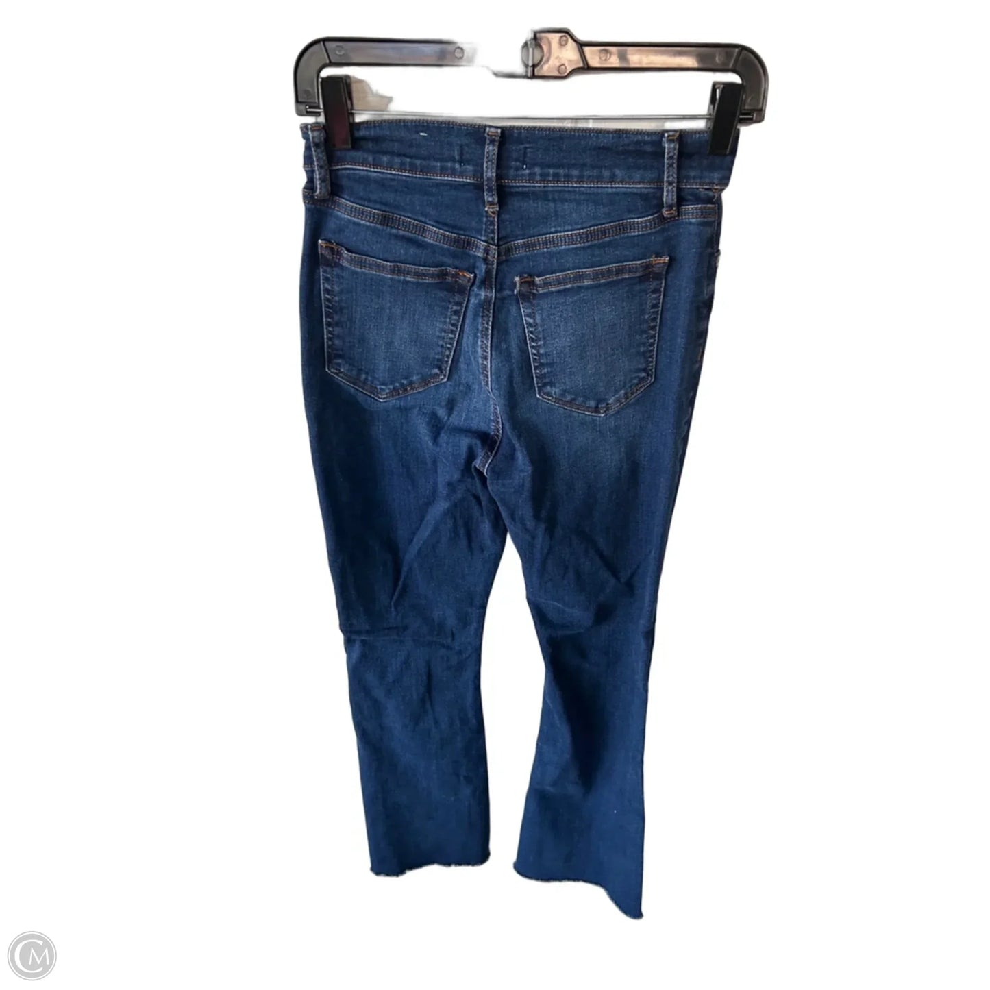 Jeans Boot Cut By Loft In Blue Denim, Size: 2