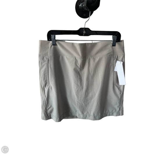Athletic Skort By Athleta In Beige, Size: 14