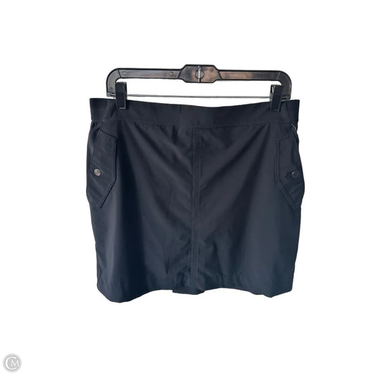 Athletic Skort By Athleta In Black, Size: 14