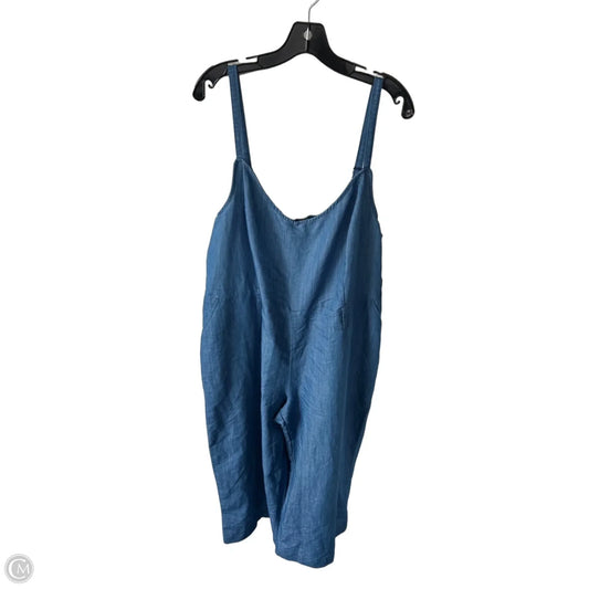 Jumpsuit By Ashley Stewart In Blue, Size: 3x
