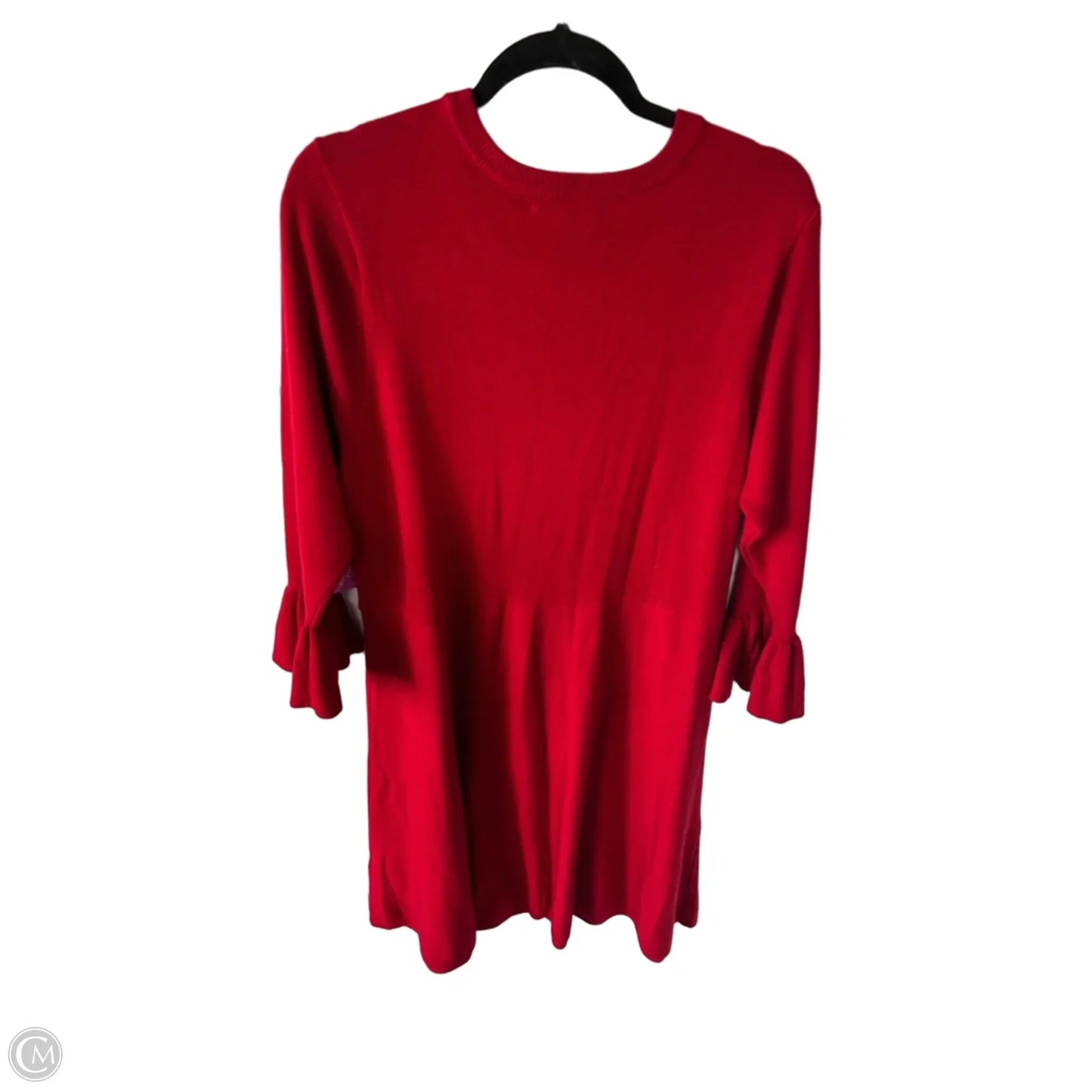 Dress Sweater By Jessica Howard In Red, Size: 2x
