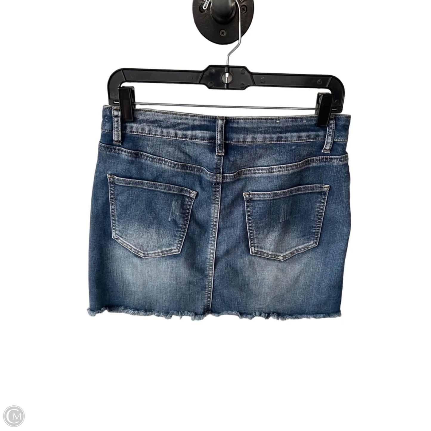 Skirt Mini & Short By Altard State In Blue Denim, Size: 4
