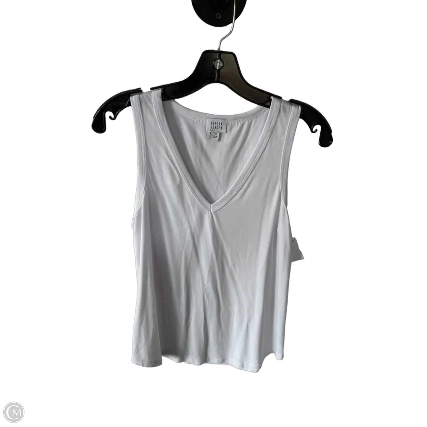 Top Sleeveless Basic By Peyton Jensen In White, Size: Xs