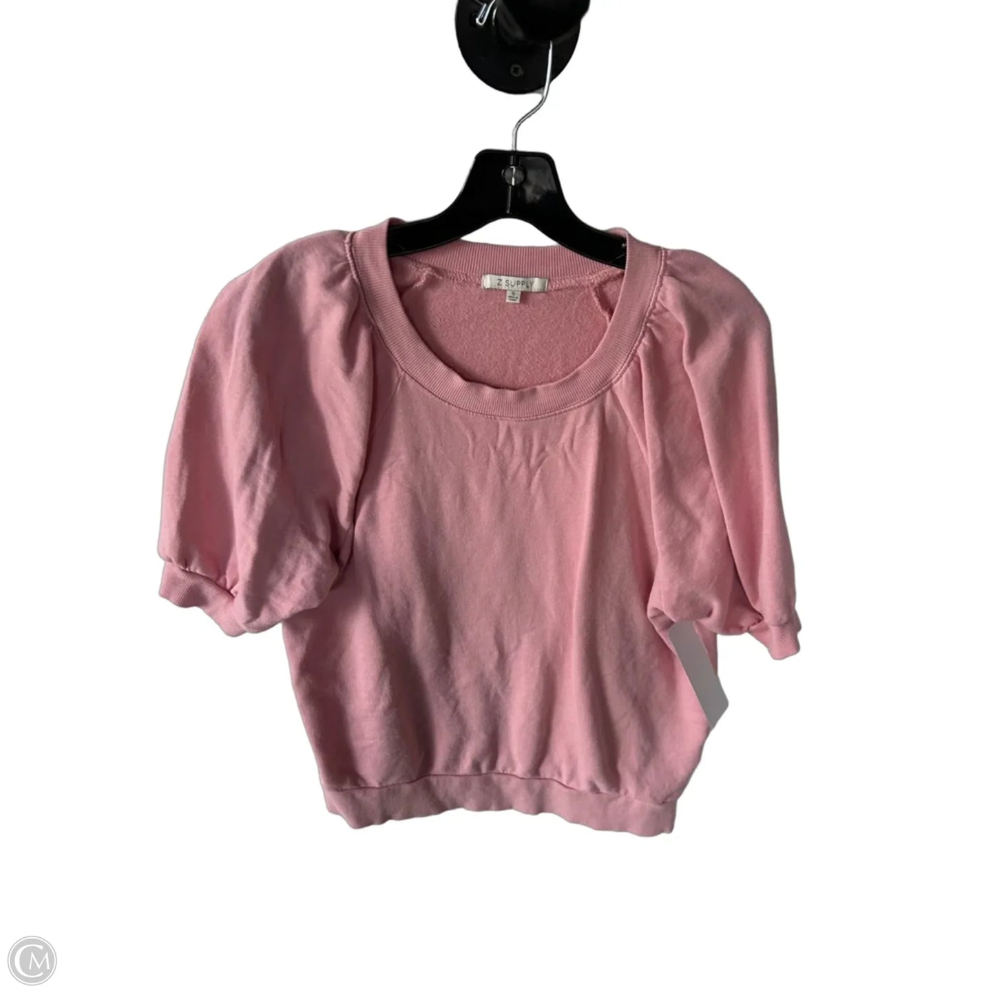 Sweatshirt Crewneck By Z Supply In Pink, Size: S