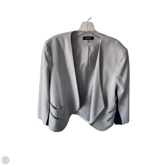 Blazer By Nine West Apparel In Black & Grey, Size: Xl