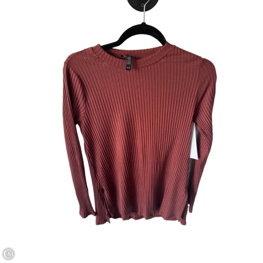 Tunic Long Sleeve By Eileen Fisher In Brown, Size: Xs