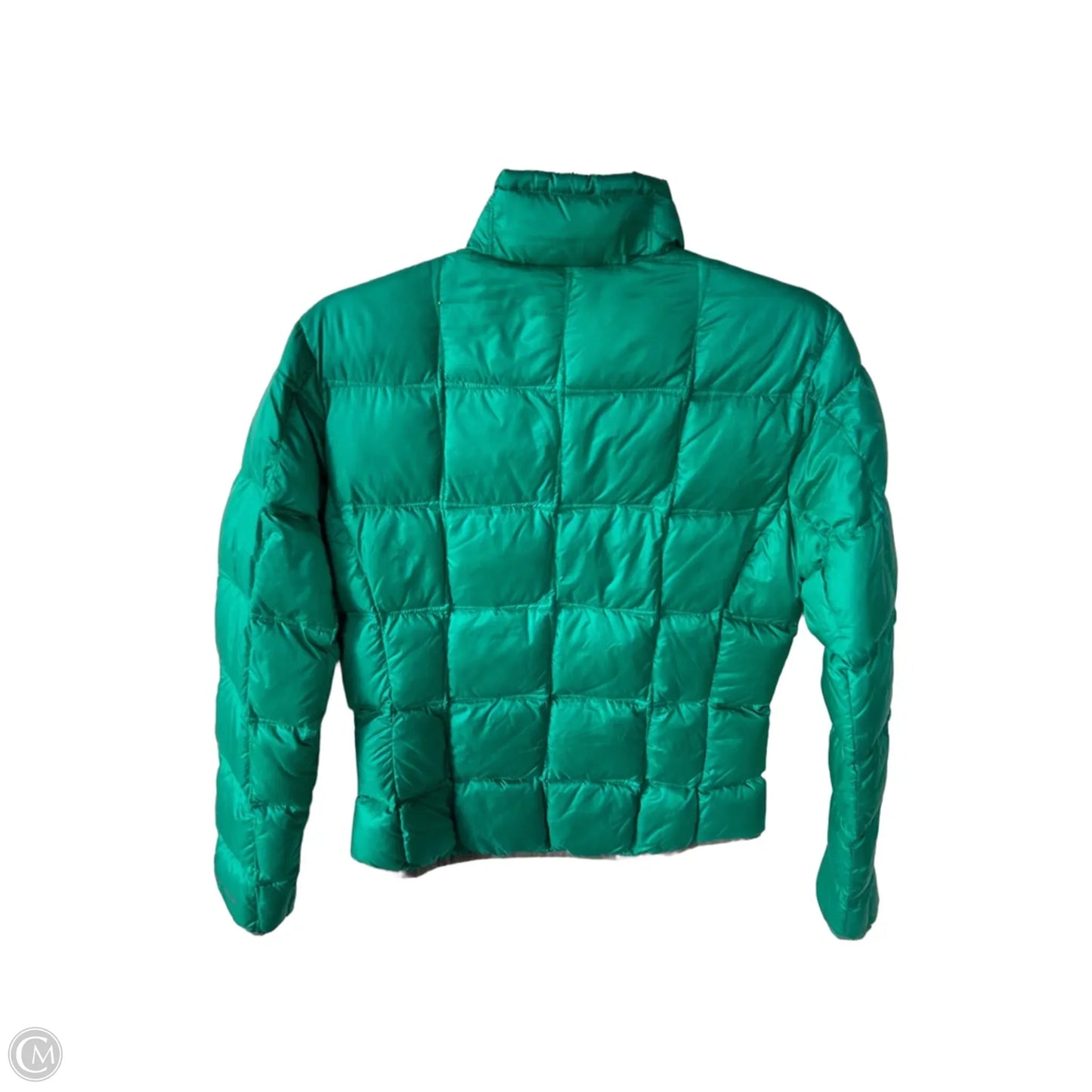Jacket Puffer & Quilted By Eddie Bauer In Green, Size: S