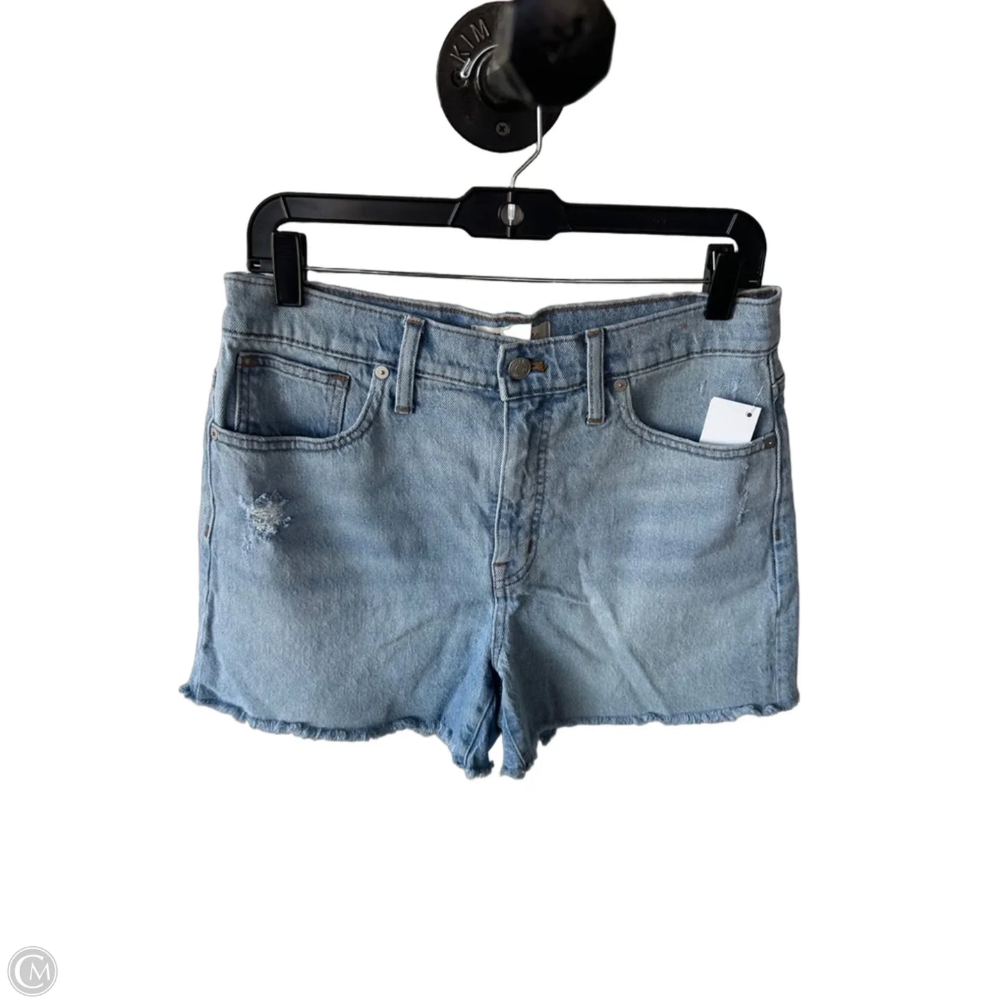 Shorts By Madewell In Blue Denim, Size: 8