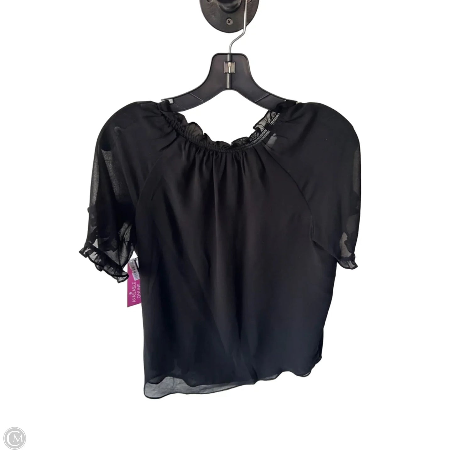 Top Short Sleeve By 1.state In Black, Size: S