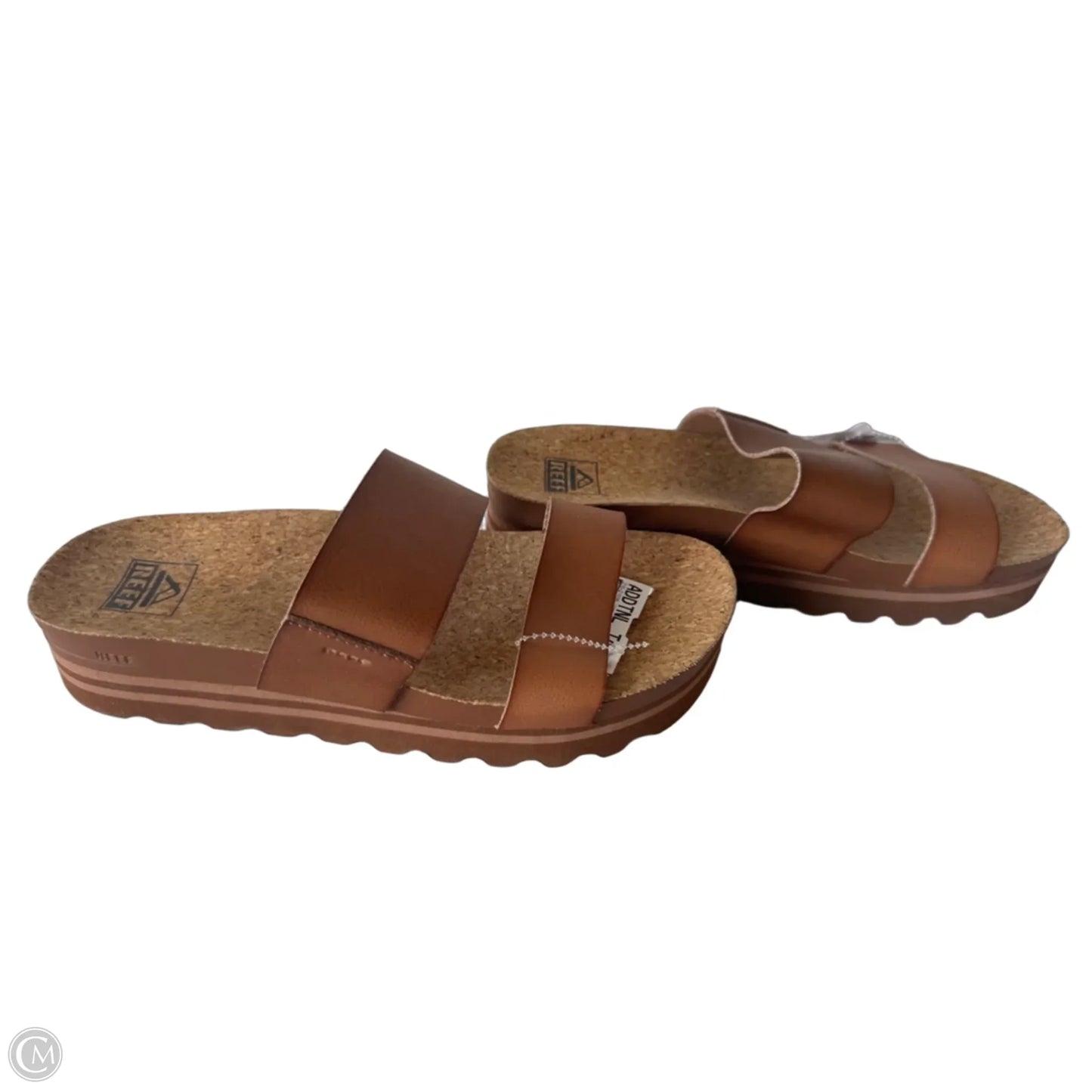 Sandals Flats By Reef In Brown, Size: 8