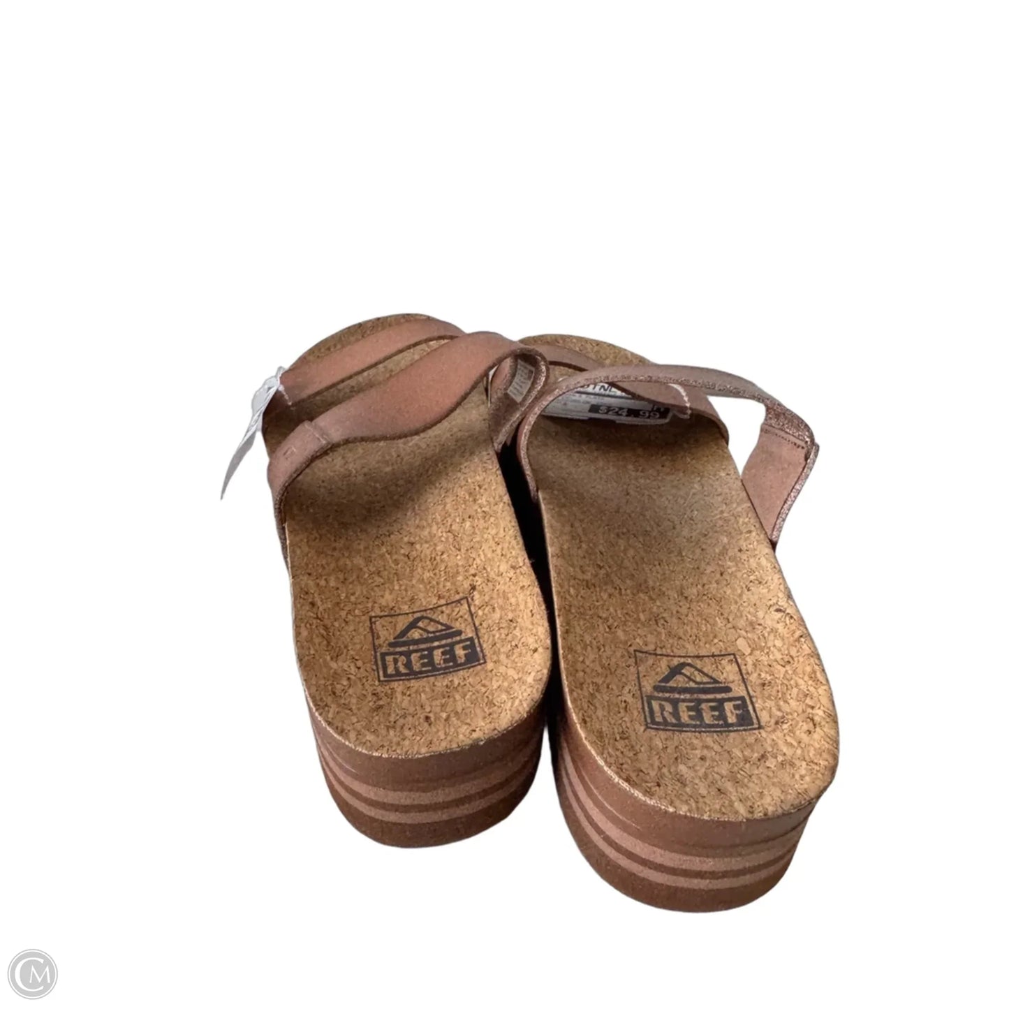 Sandals Flats By Reef In Brown, Size: 8