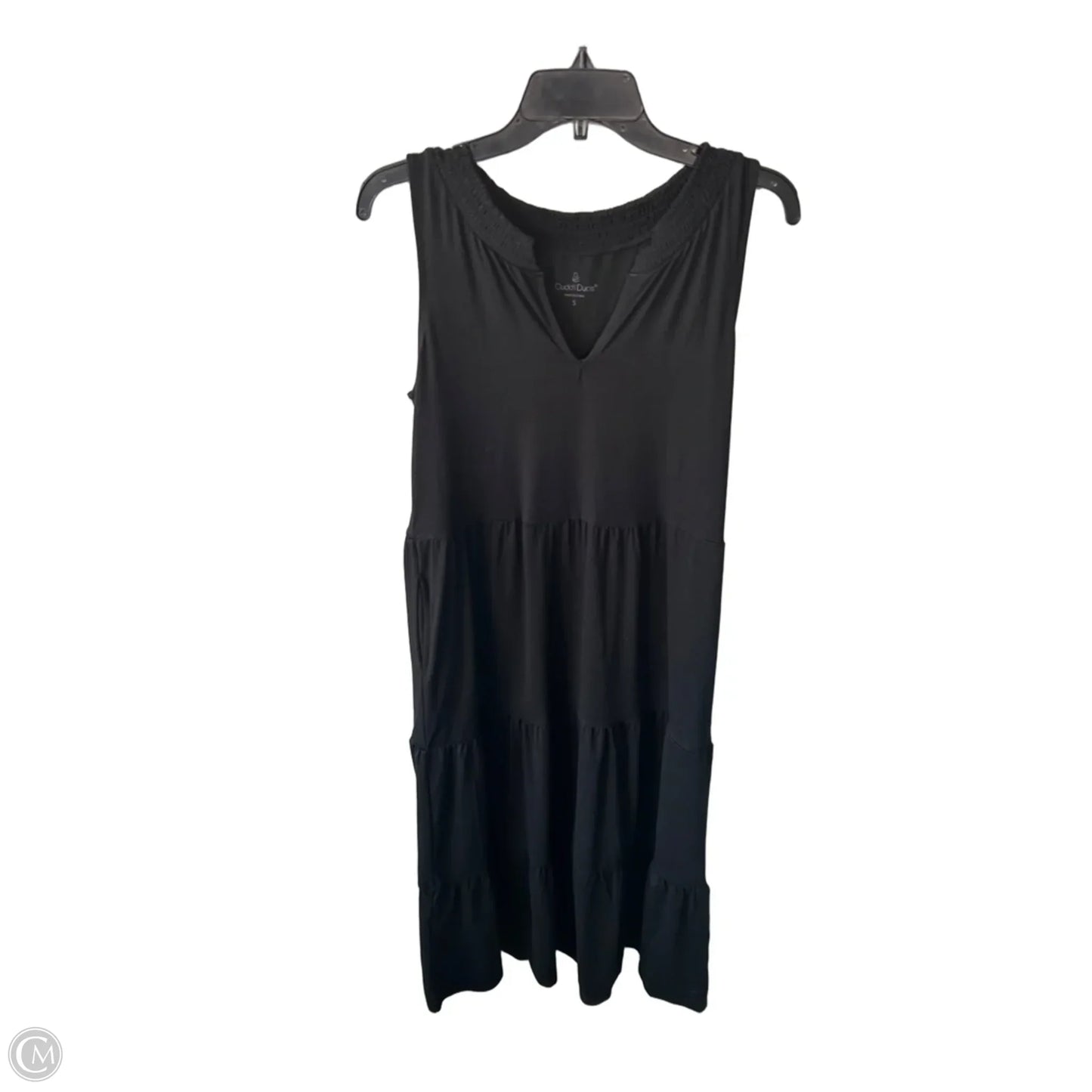 Dress Casual Maxi By Cuddl Duds In Black, Size: S