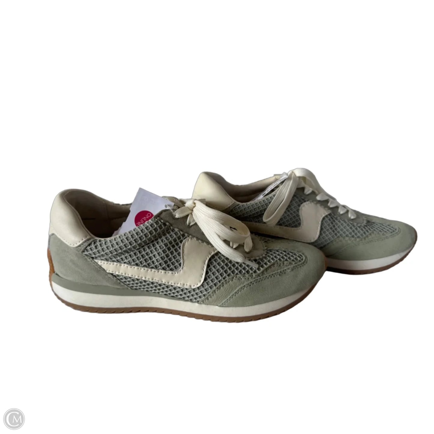 Shoes Sneakers By Dolce Vita In Green & White, Size: 9.5