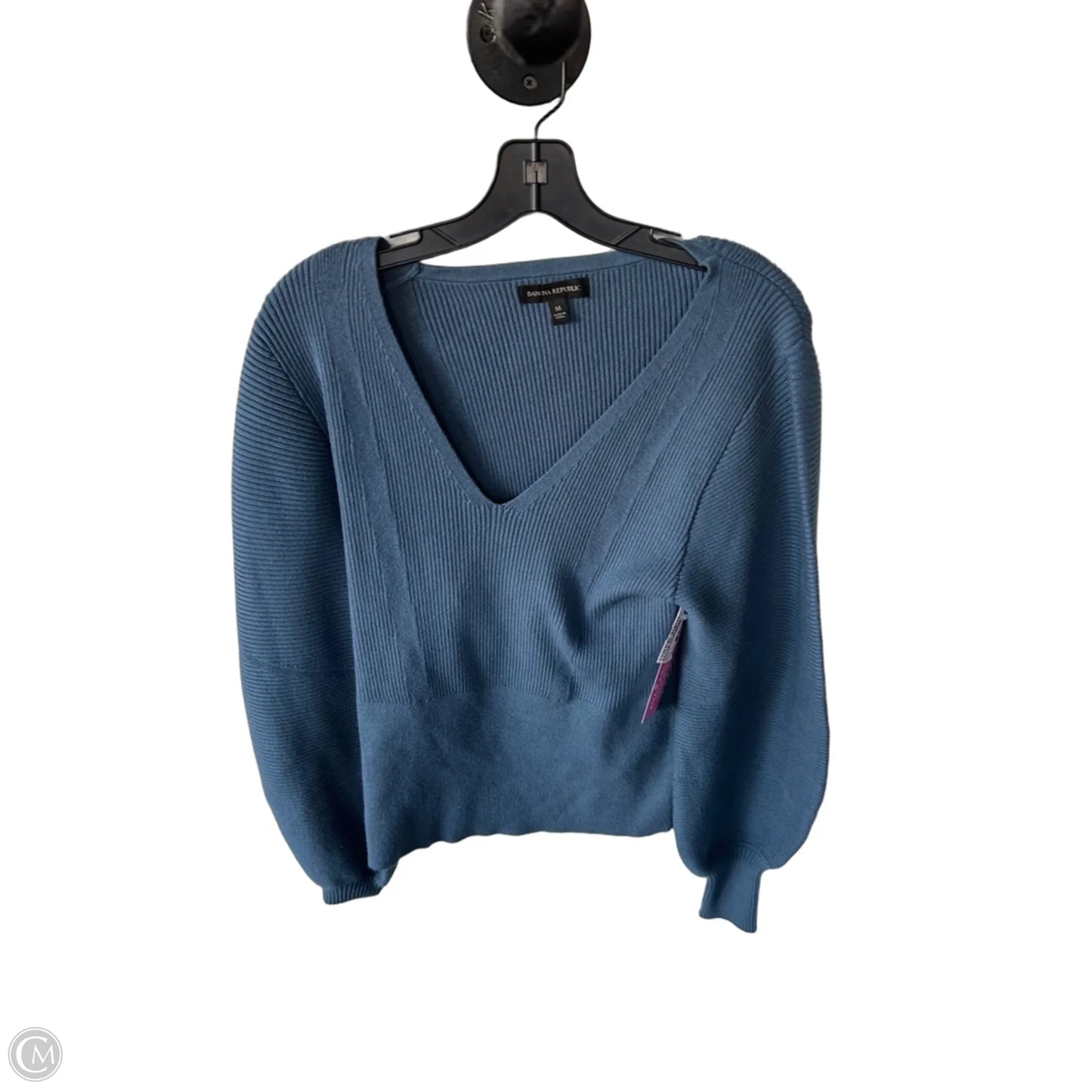Sweater By Banana Republic In Blue, Size: M
