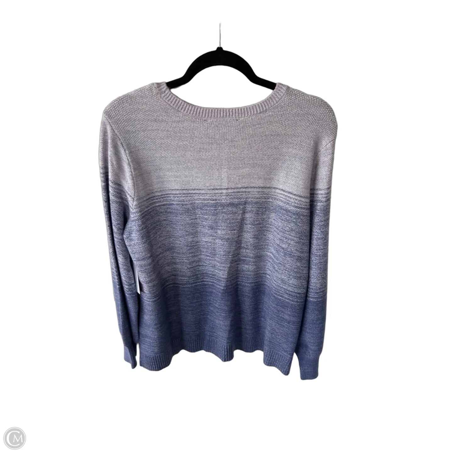 Sweater By Gloria Vanderbilt In Purple, Size: Xxl