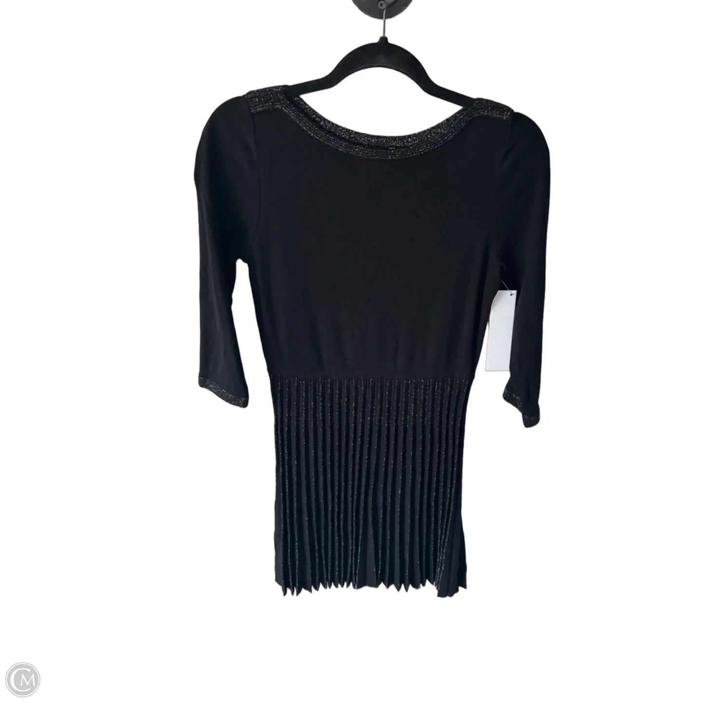 Dress Work By Ann Taylor In Black & Silver, Size: Mp