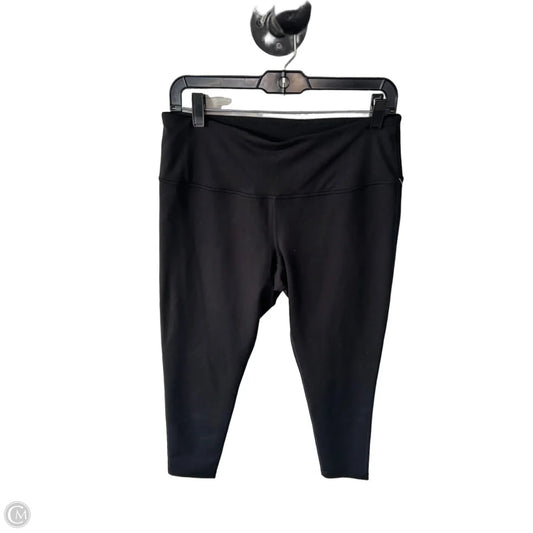 Athletic Leggings By Zella In Black, Size: 12