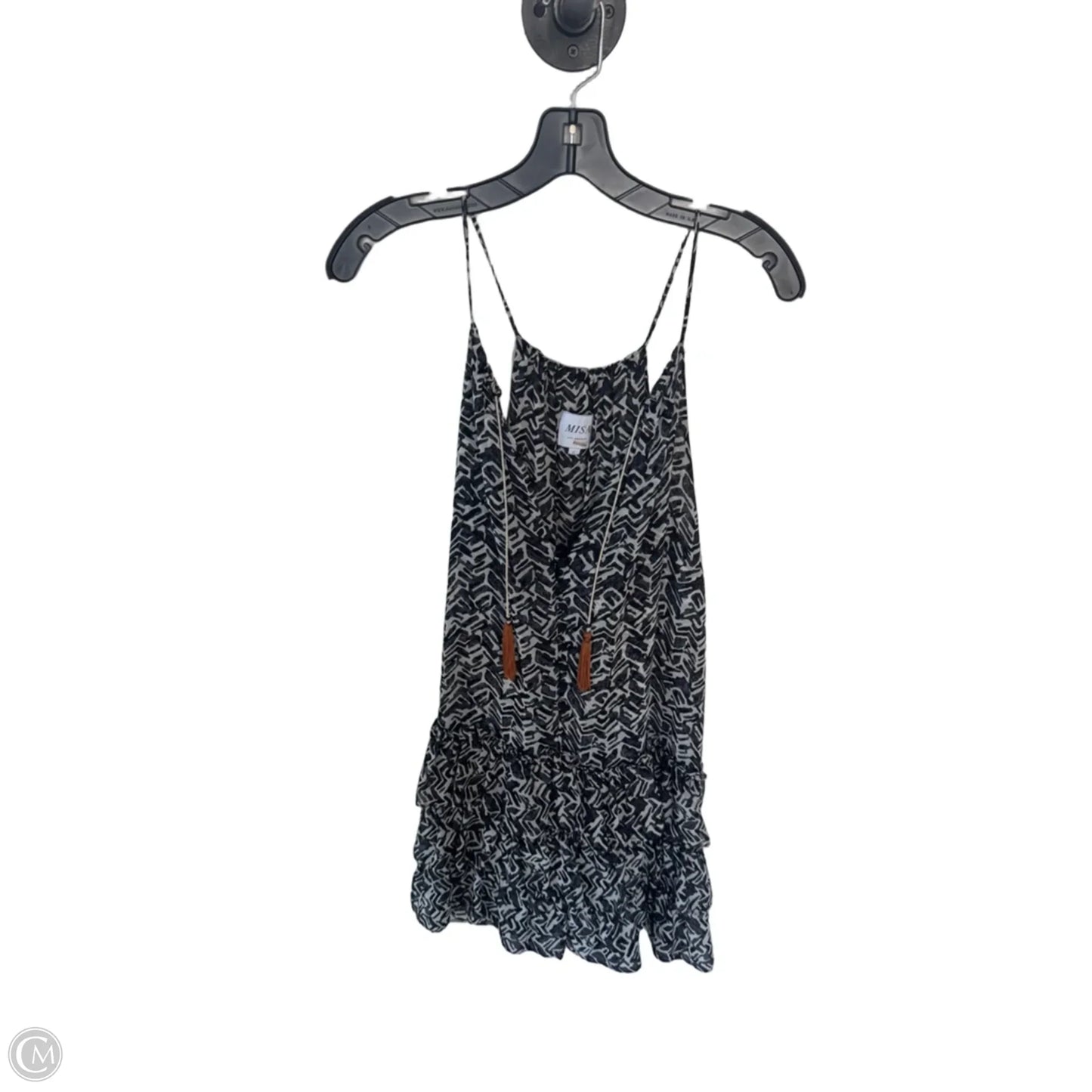 Dress Designer By Misa In Black & White, Size: L