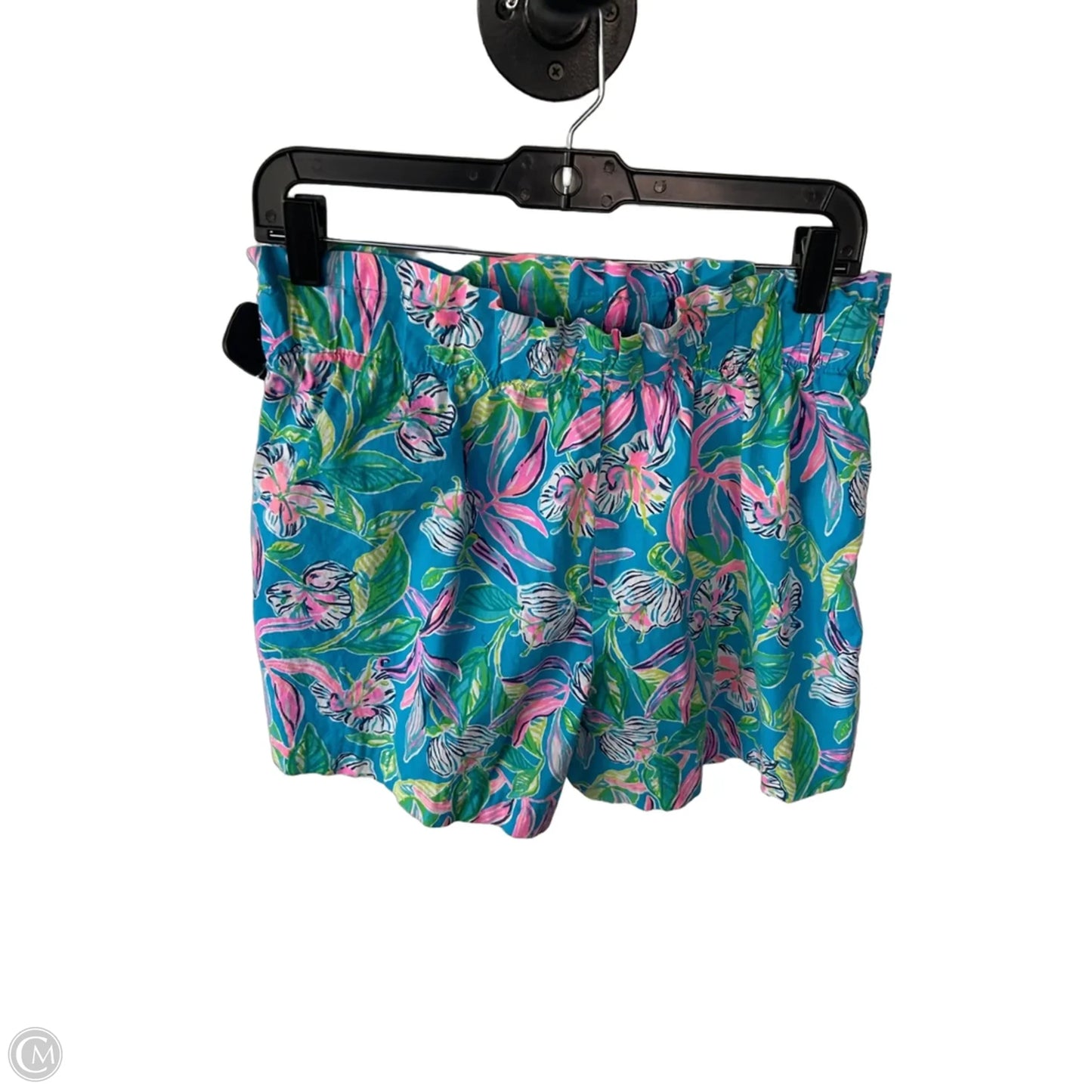 Shorts Designer By Lilly Pulitzer In Blue & Pink, Size: 4