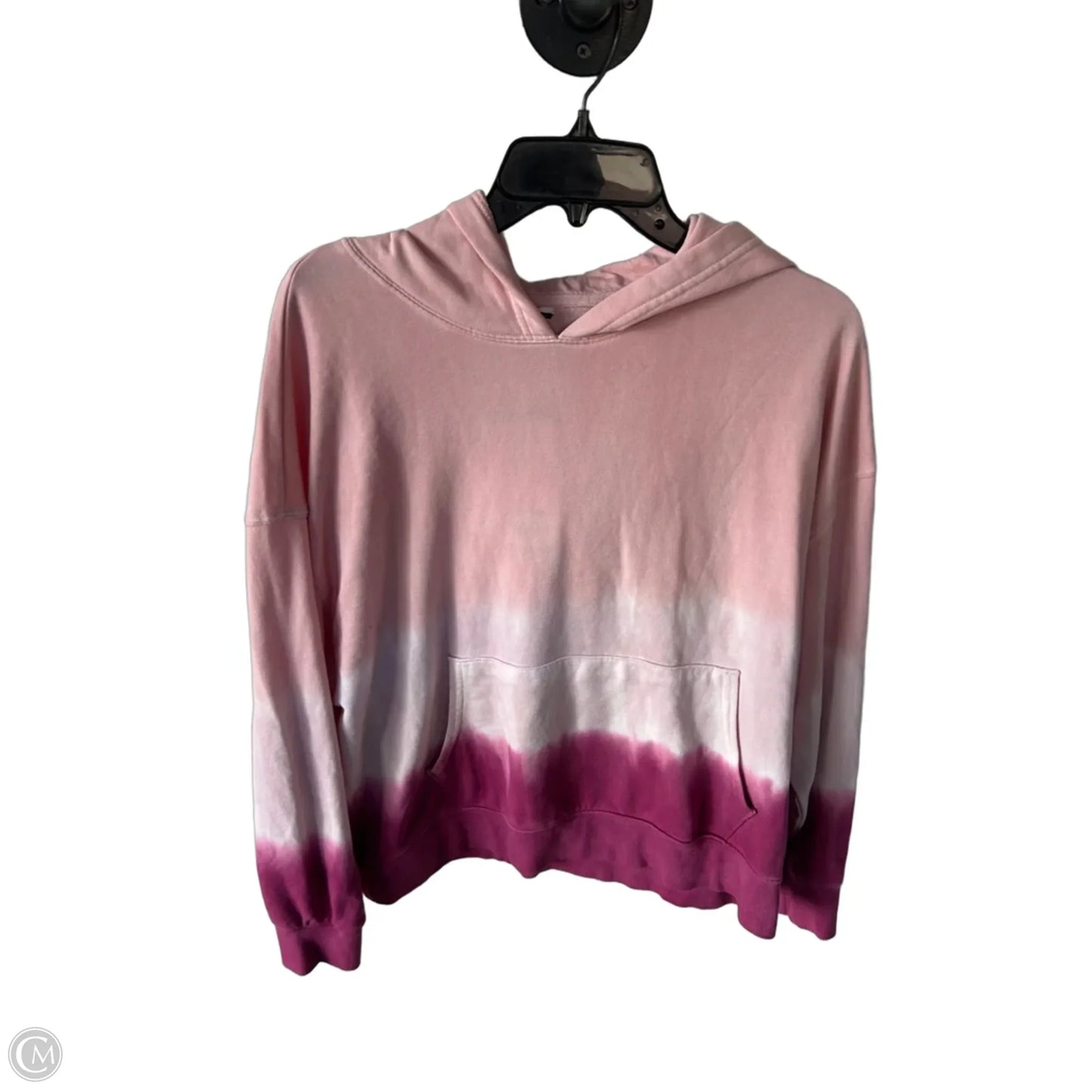 Sweatshirt Hoodie By Wildfox In Pink, Size: L