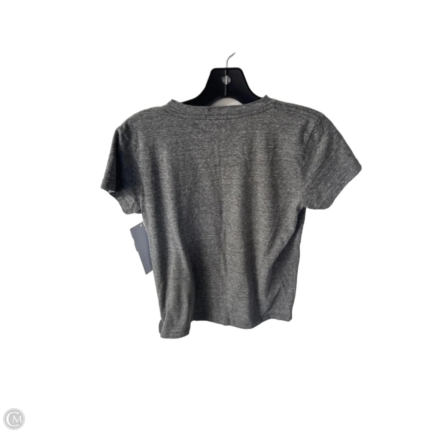 Top Short Sleeve Designer By Mother In Grey, Size: Xs