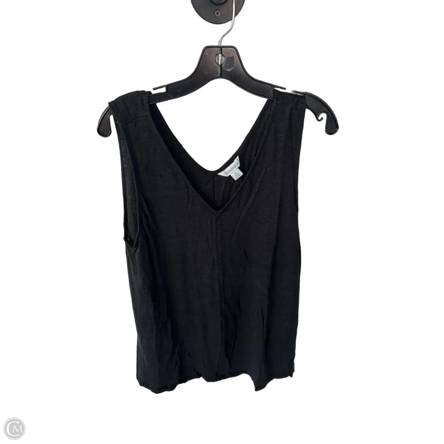 Top Sleeveless Basic By Sundance In Black, Size: Xl