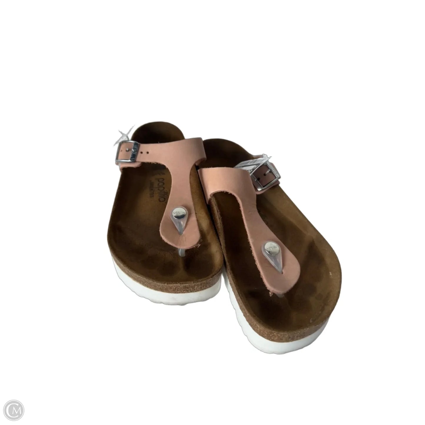 Sandals Flats By Papillio In Peach, Size: 7.5