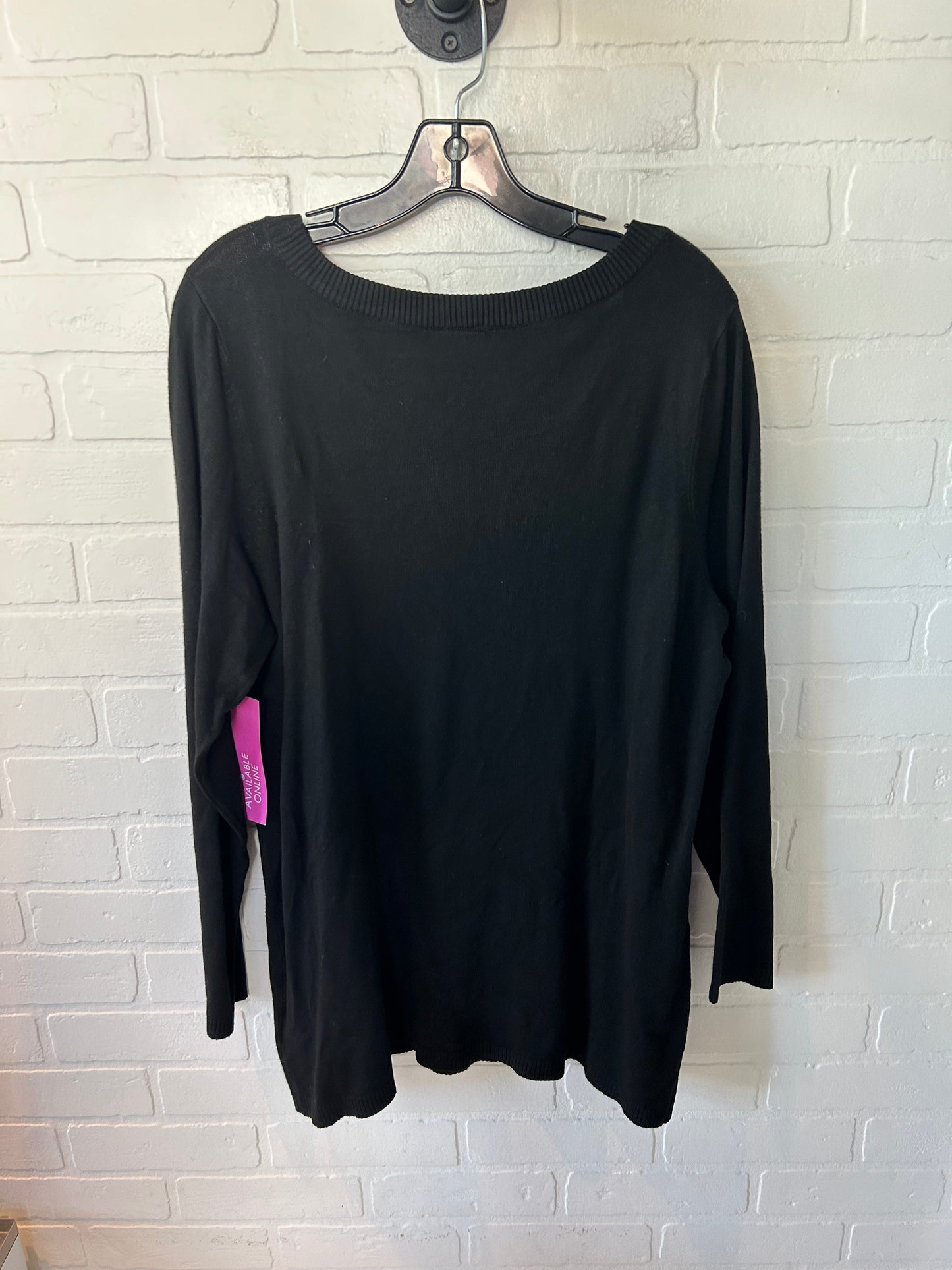 Sweater By Torrid In Black, Size: 2x