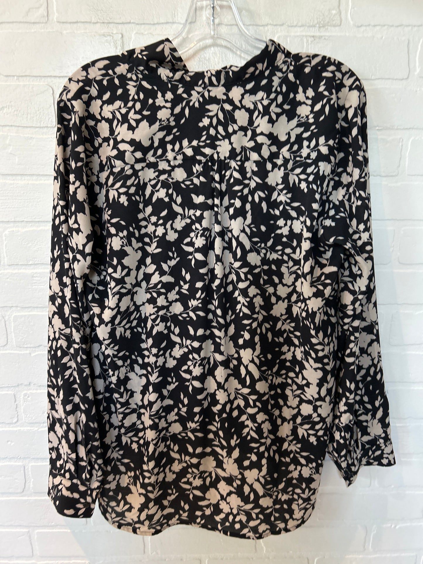 Floral Top Long Sleeve Pleione, Size L