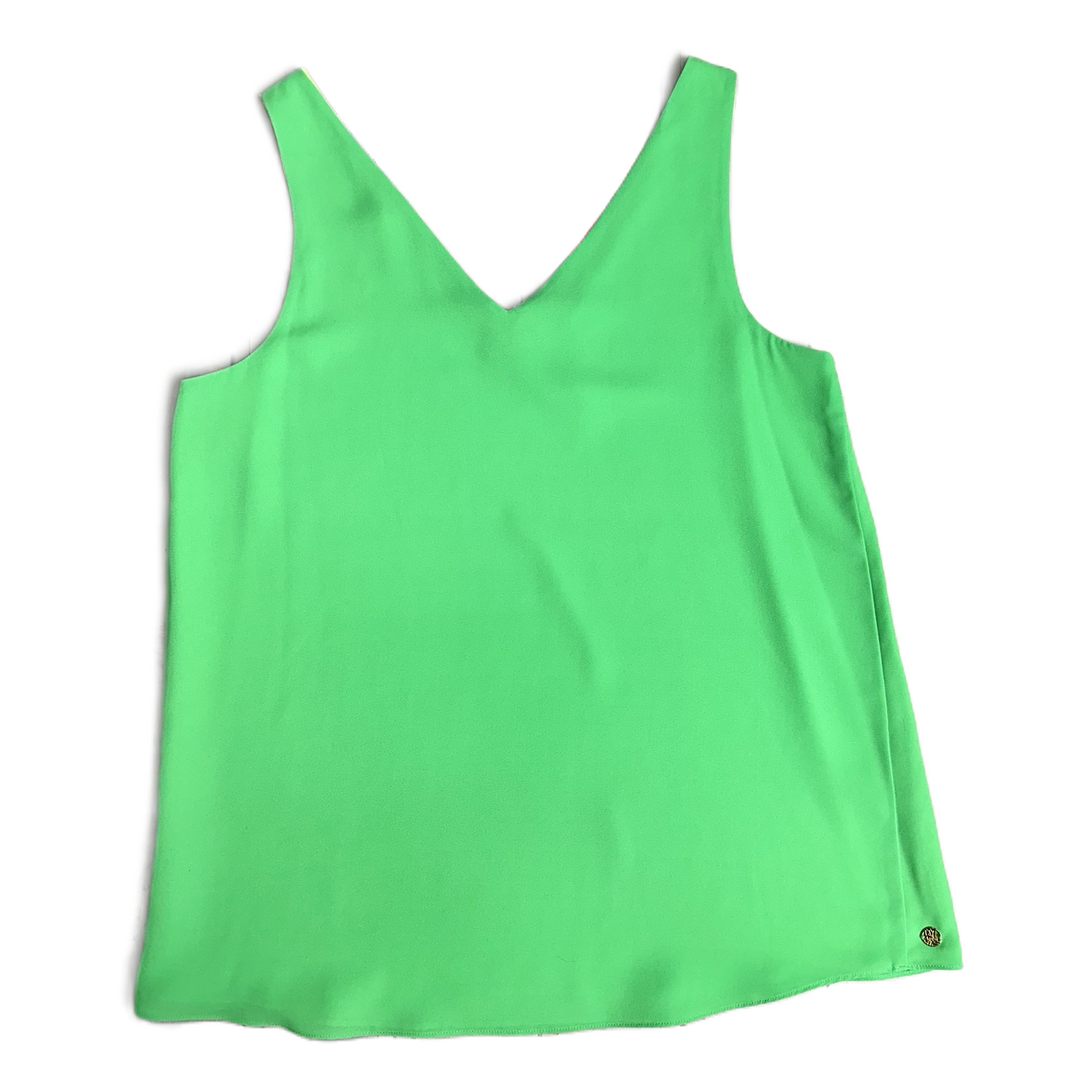 Top Sleeveless Designer By Lilly Pulitzer In Green, Size: Xs