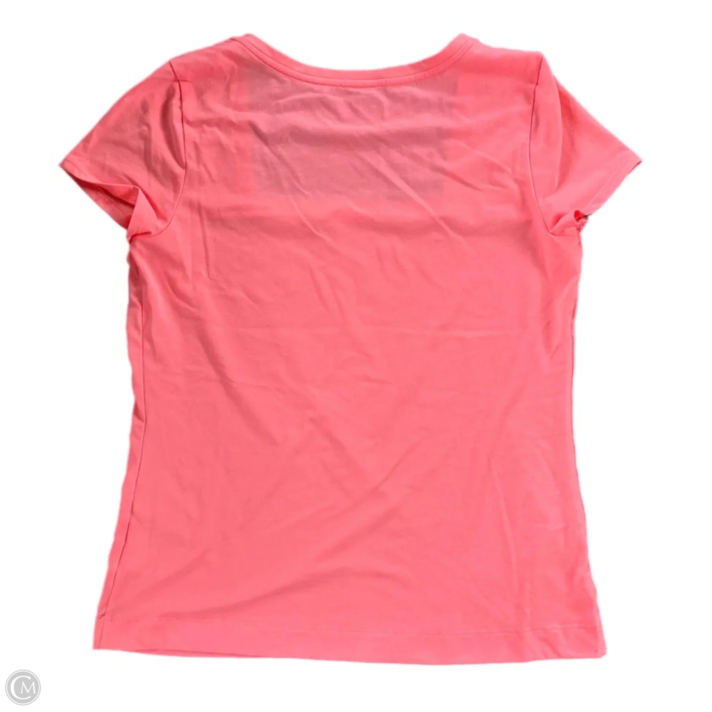 Top Short Sleeve Designer By Lilly Pulitzer In Pink, Size: M