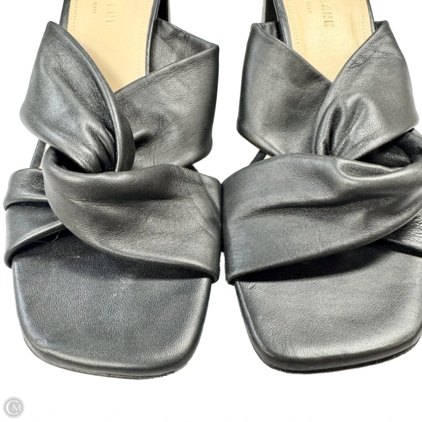 Sandals Heels Block By Everlane In Black, Size: 8