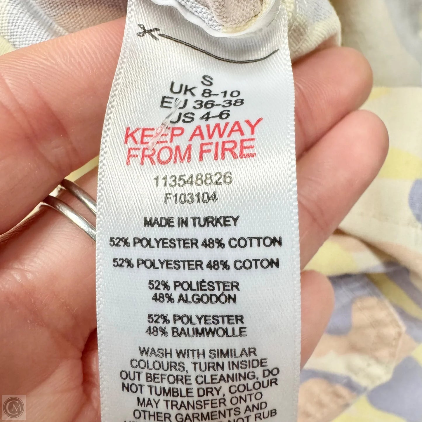 Jacket Shirt By Top Shop In Camouflage Print, Size: S