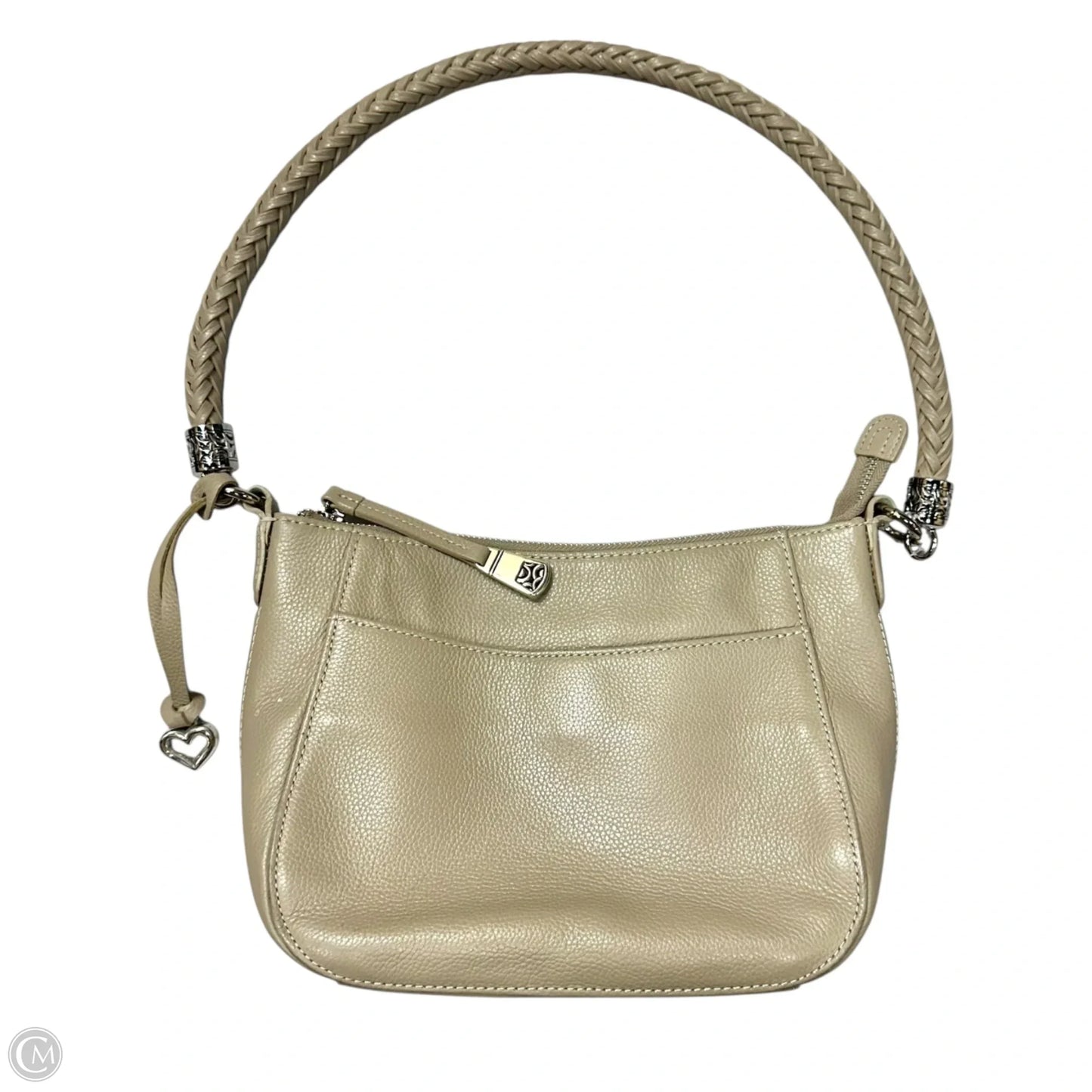 Handbag Leather By Brighton, Size: Medium