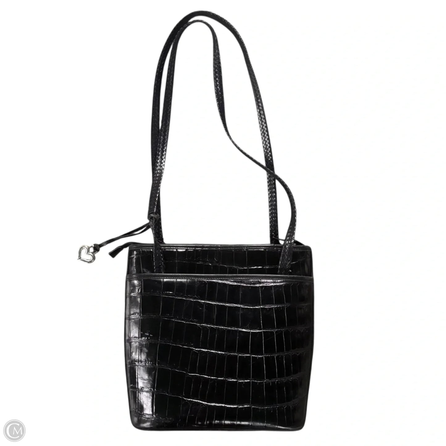 Handbag Leather By Brighton, Size: Medium