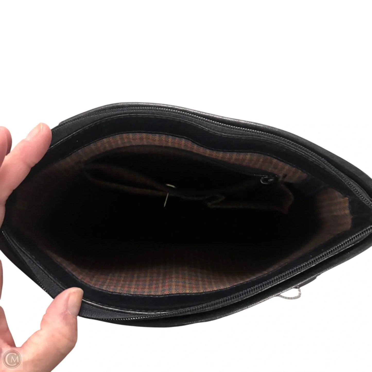 Handbag Leather By Brighton, Size: Medium