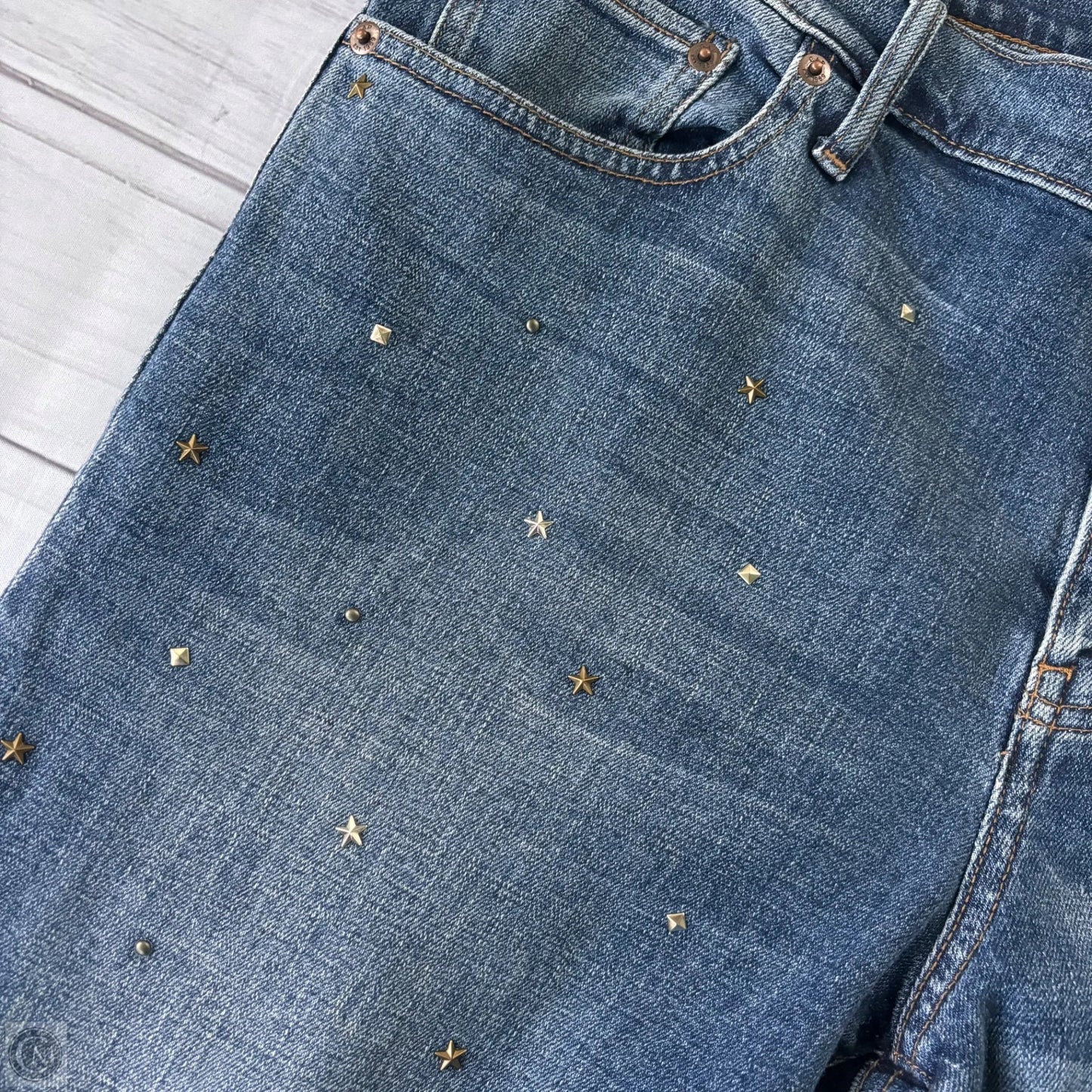 Jeans Boyfriend By Gap In Blue Denim, Size: 16