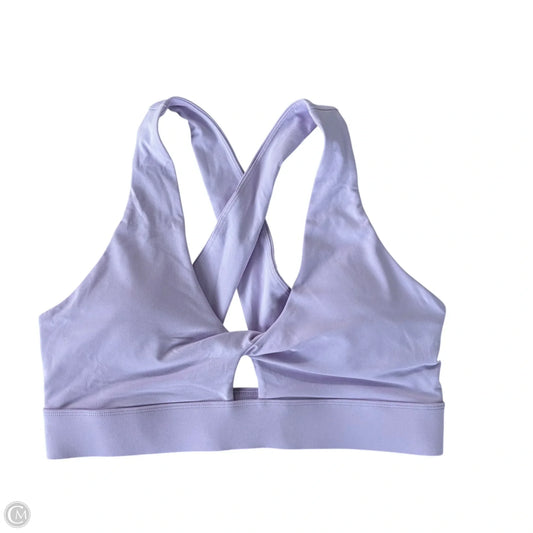 Athletic Bra By Fabletics In Purple, Size: Xl
