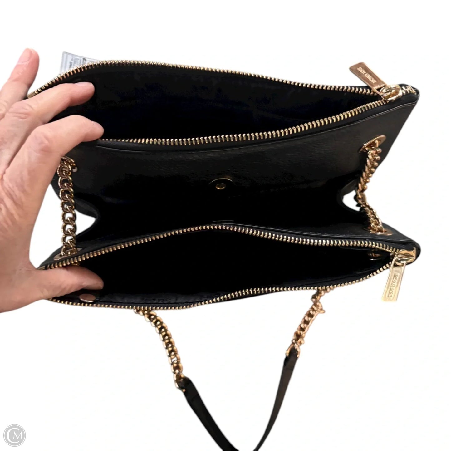 Handbag Leather By Michael By Michael Kors, Size: Small